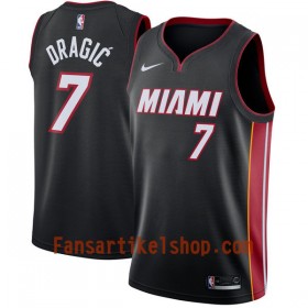 NBA Miami Heat Trikot Goran Dragic 7 Nike 2017-18 Schwarz Swingman - Herren
